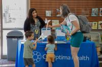Summer Family Literacy Day 2024 - community partner table